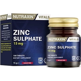 Nutraxin Zinc 15 Mg 100 Tablet